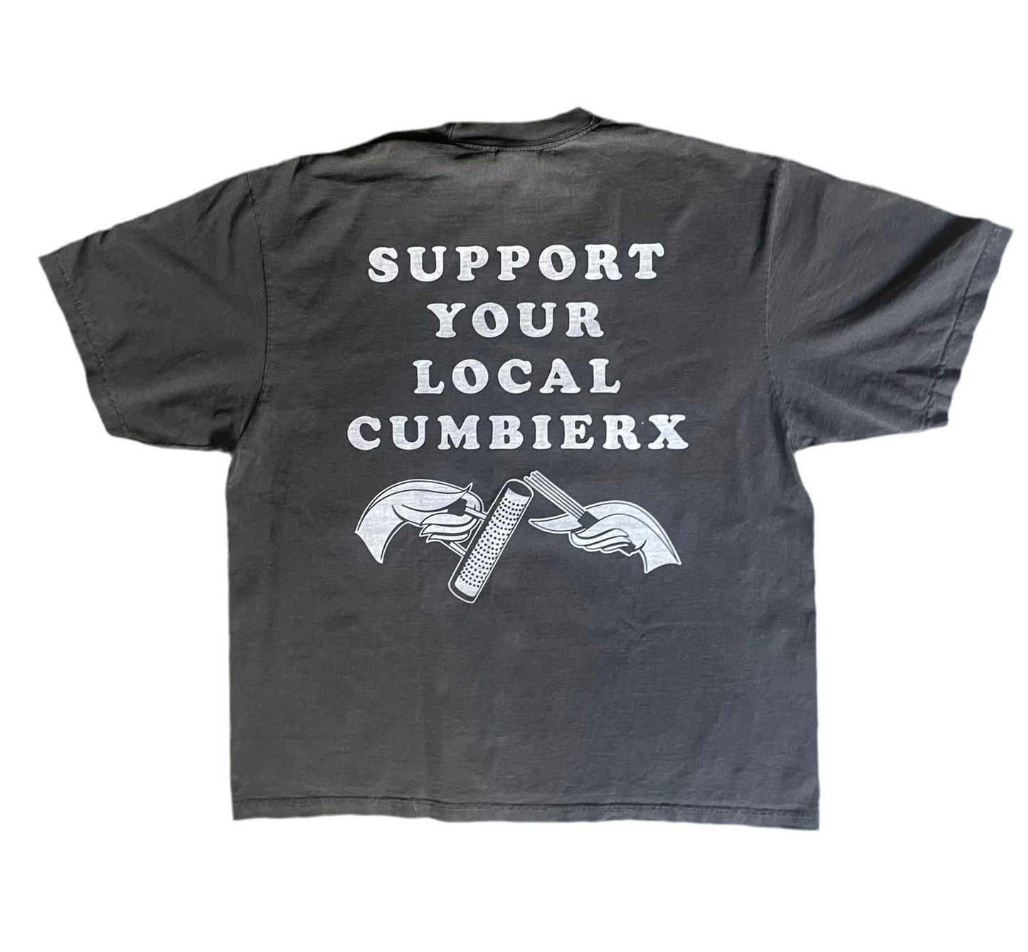 Support Your Local Cumbierx Max Heavyweight T-shirt