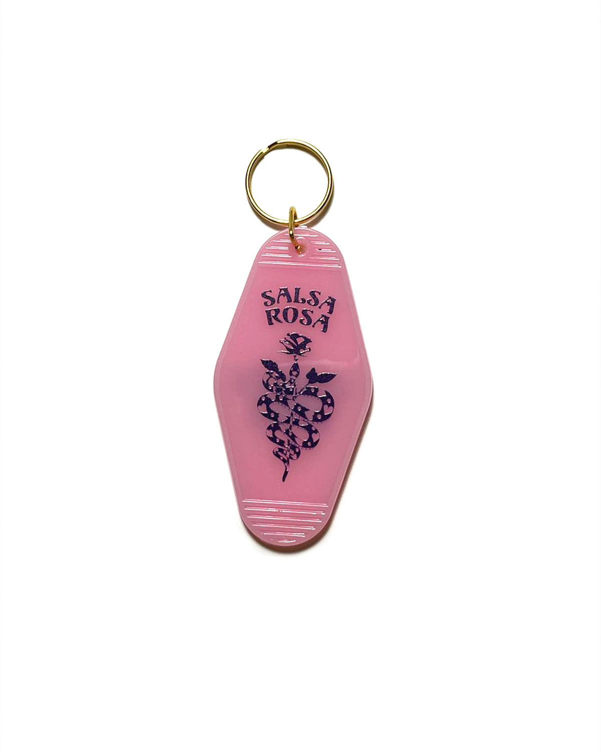 Salsa Rosa Motel Room Keychain