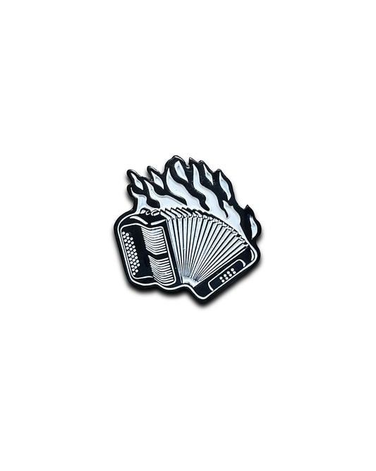 Folk Acordion Enamel Pin