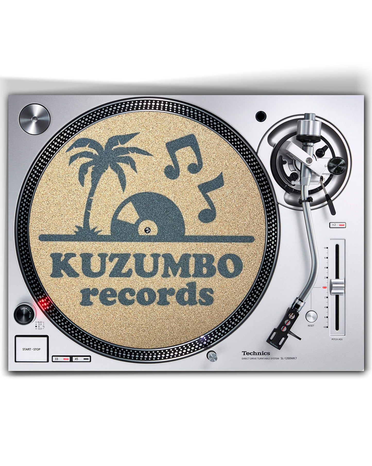 Kuzumbo Records Cork Slipmats